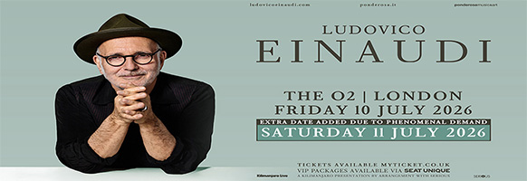 Ludovico Einaudi Tickets London The O2 Arena 2026 Ludovico Einaudi Tickets London The O2 Arena 2026